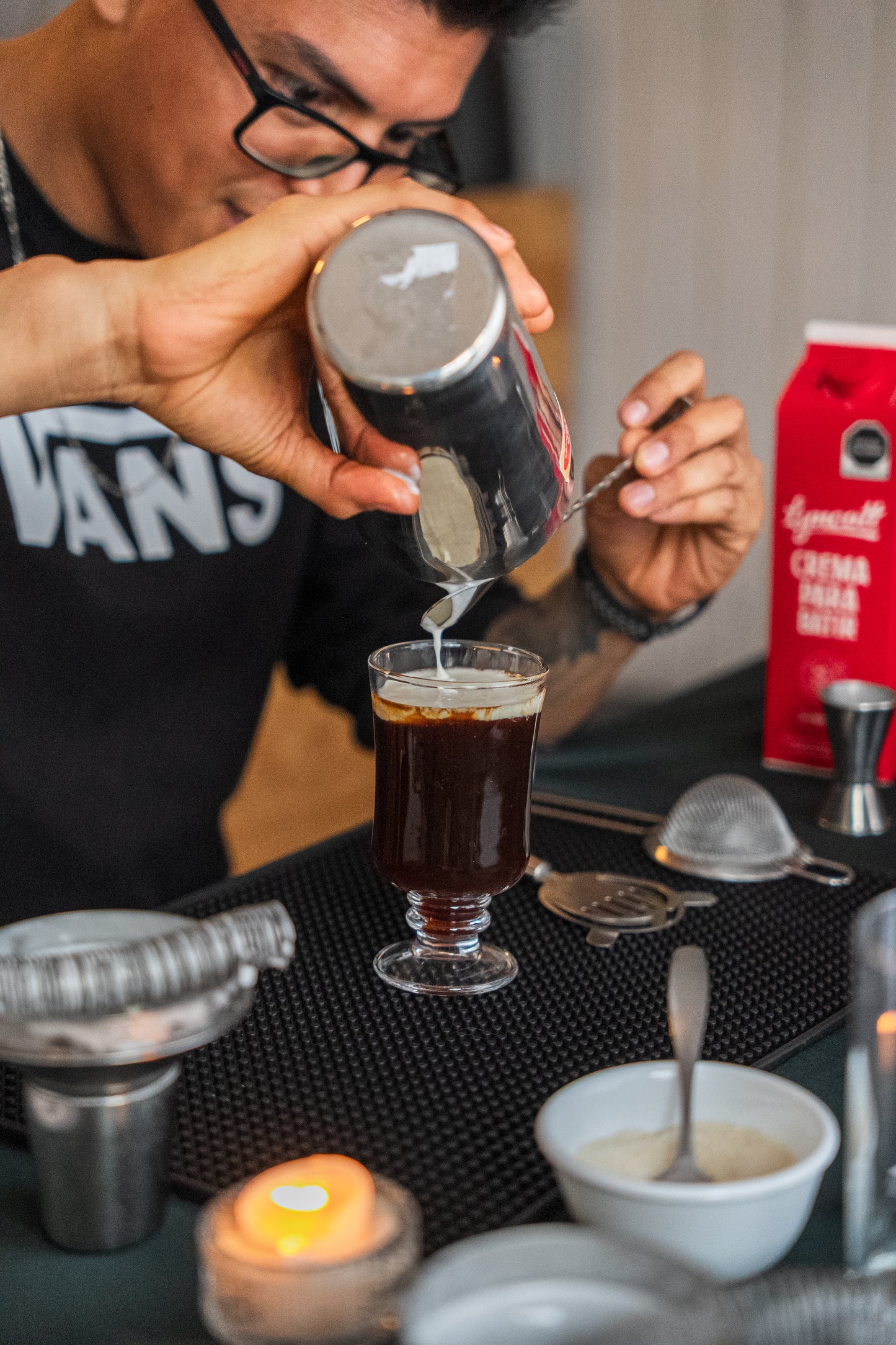 Taller de mixología con café