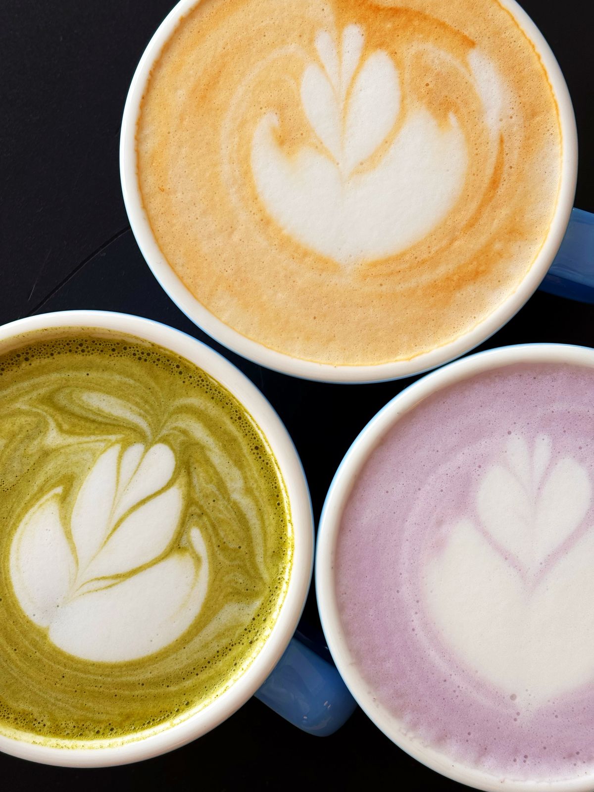 Taro latte