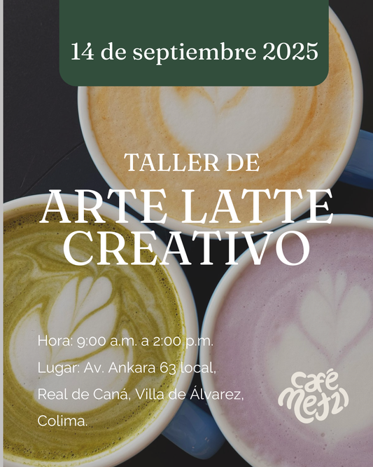 Taller Arte Latte Creativo 14 de septiembre